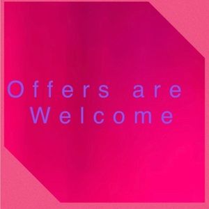 Offers are welcome!!!